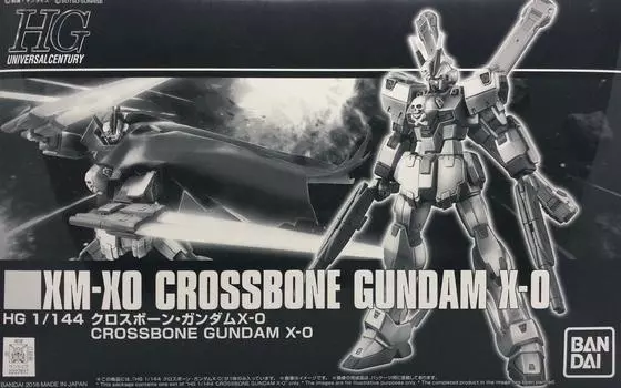 Пластиковая модель HGUC 1/144 Crossbone Gundam X-0 (Интернет-магазин хобби с ограниченной ответственностью)
