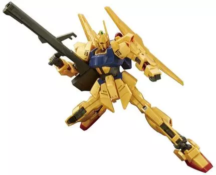 Пластиковая модель HGUC 200 Mobile Suit Z Gundam Hyakushiki в масштабе 1/144 с цветовой кодировкой