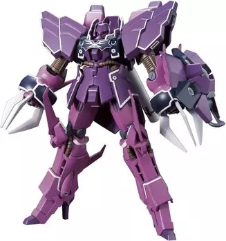 Пластиковая модель HGUC Mobile Suit Gundam UC Rosen Zuhl YAMS-132 1/144 с цветовой кодировкой фиолетовый