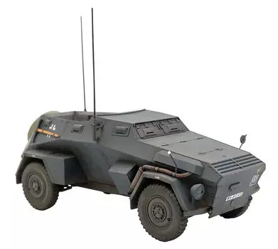 Пластиковая модель ICM ICM немецкой армии 35111 1/35 Sd.Kfz.247 Ausf.B с экипажем