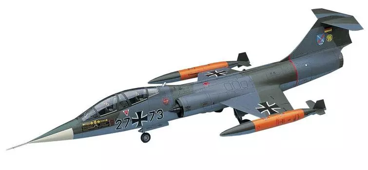 Пластиковая модель истребителя ВВС Германии Hasegawa PT40 1/48 TF-104G