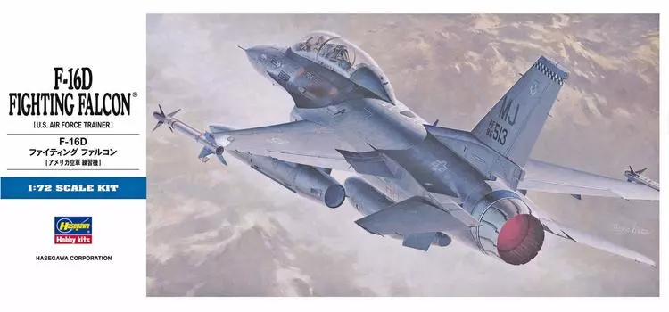 Пластиковая модель истребителя ВВС США «Fighting Falcon» D15 1/72 F-16D