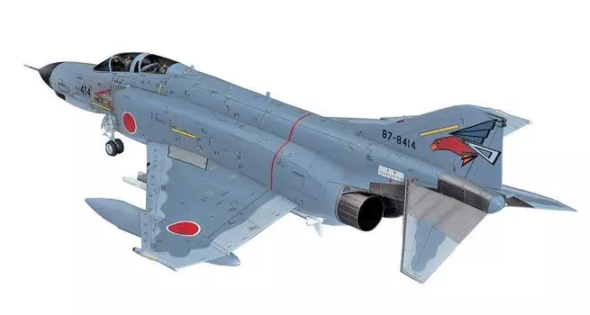 Пластиковая модель истребителя ВВС Японии Kai Super Piece Canopy PT7 1/48 Самооборона F-4EJ Phantom/One