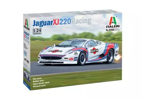 Пластиковая модель Italeri Jaguar XJ220 Racer IT3669 1/24 (Машина)