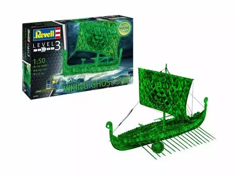 Пластиковая модель корабля-призрака викингов 1/50