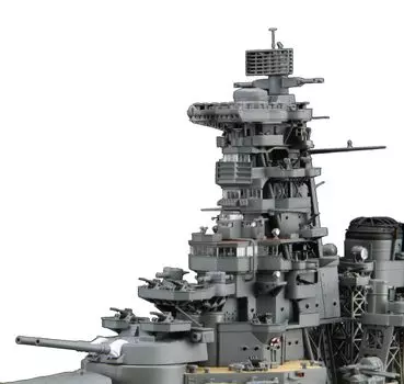 Пластиковая модель корабля серии Японский военно-морской линкор «Харуна» 1/350 № 13 EX-2 (Мост)