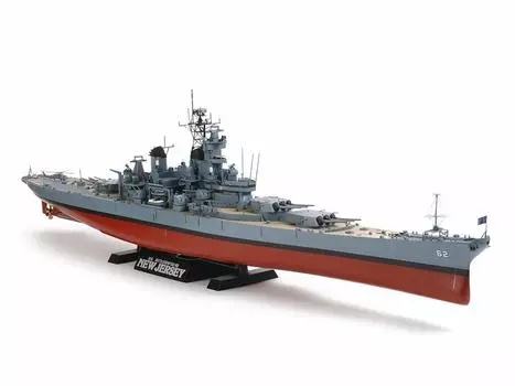 Пластиковая модель корабля TAMIYA 1/350 серии №28 ВМС США BB-62 New Jersey 78028