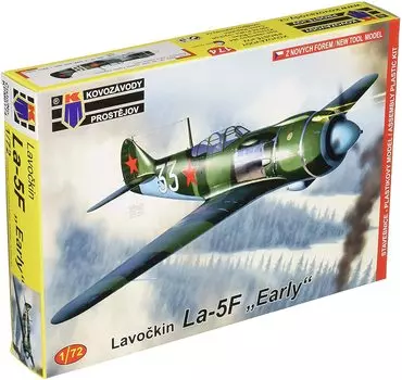 Пластиковая модель KP Model советских ВВС Лавочкин раннего типа KPM0174 1/72 Ла-5Ф