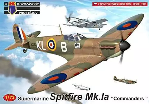 Пластиковая модель KP Model Spitfire Captain Королевских ВВС KPM0262 1/72 Mk.Ia