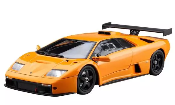 Пластиковая модель Lamborghini Diablo GTR Aoshima Bunka Kyozaisha Super Car Series, пластиковая модель 1/24 № 25