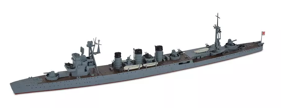 Пластиковая модель легкого крейсера ВМС Японии Isuzu серии Waterline серии TAMIYA 31323 1/700 № 323