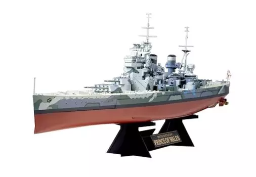 Пластиковая модель линкора Королевского флота «Принц Уэльский» серии Tamiya Ship Series 78011 1/350 № 11