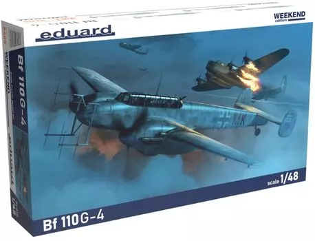 Пластиковая модель Люфтваффе Eduard Weekend Edition EDU8405 1/48 Bf110G-4
