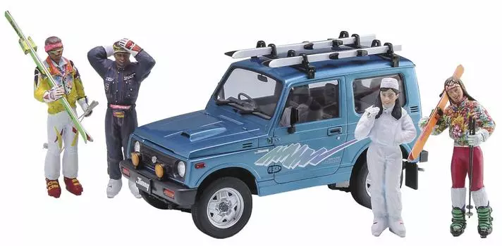 Пластиковая модель лыж Hasegawa Suzuki Jimny 20476 1/24 белый
