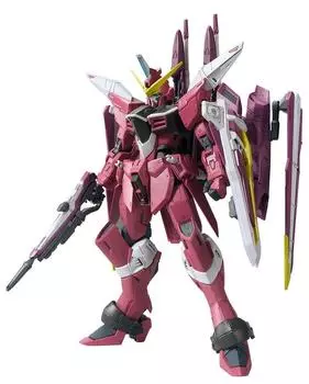 Пластиковая модель MG Mobile Suit Gundam SEED Justice Gundam в масштабе 1/100 с цветовой кодировкой розовый