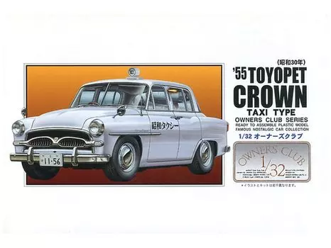 Пластиковая модель Micro Ace Club Toyopet Crown Taxi 1/32 владельца 55 No.61