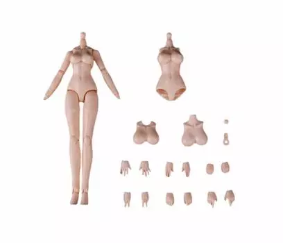 Пластиковая модель Mido Armored Girl, набор для сборки, не собранный AC 1/12