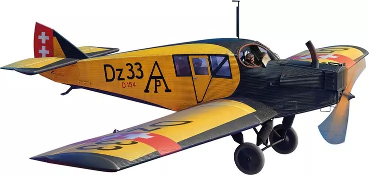 Пластиковая модель Miniart Junkers F13 раннего выпуска MA48002 1/48