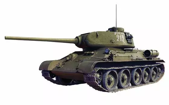 Пластиковая модель Miniart Soviet Army Factory 112, весна 1944 г., MA35293, масштаб 1/35, Т-34-85 с номером Д-5Т.