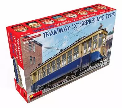 Пластиковая модель Miniart Tram X Series MA38026 1/35 Средний срок