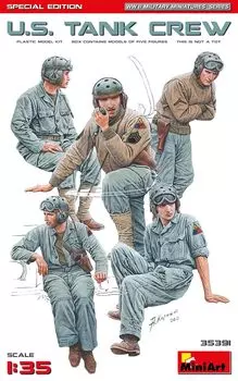 Пластиковая модель Miniart US Army Tank Crew Special Edition MA35391 1/35