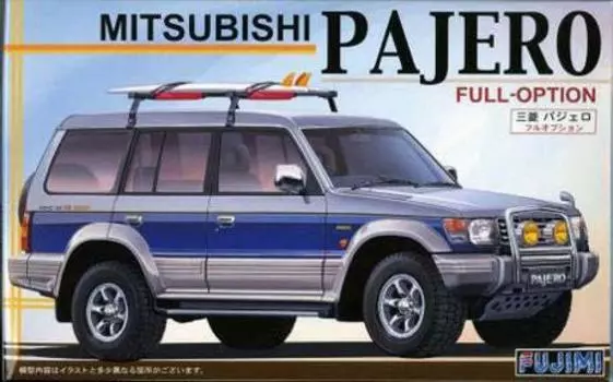 Пластиковая модель Mitsubishi Pajero в полном комплекте 1/24