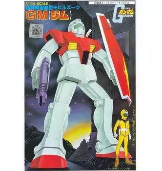 Пластиковая модель мобильного костюма Гандам Джим Old kit 1/144 красный