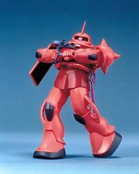Пластиковая модель мобильного костюма Гандам Заку Old kit Чар 1/100