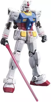 Пластиковая модель мобильного костюма Gundam от BANDAI SPIRITS RG Gundam RX-78-2 1/144 с цветовой кодировкой