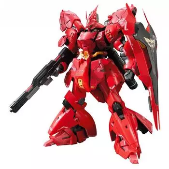 Пластиковая модель мобильного костюма RG Gundam Char s Counterattack Sazabi в масштабе 1144 с цветовой кодировкой