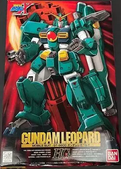 Пластиковая модель Mobile New Century Gundam X Gundam Leopard 1/100 с цветовой кодировкой