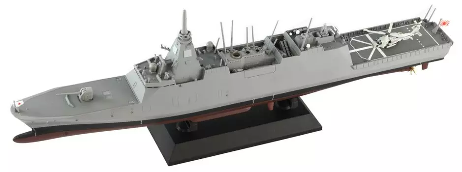 Пластиковая модель морского эсминца Mogami серии Pit Road Skywave J100 Molding Color 1/700 Self-Defense FFM-1