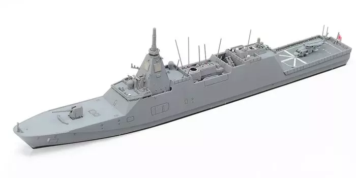 Пластиковая модель морского эсминца Mogami серии Tamiya Waterline 31037 1/700 Самооборона FFM-1