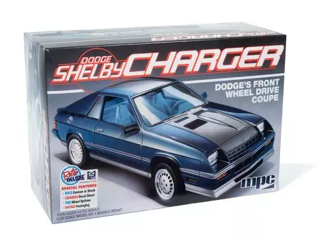 Пластиковая модель MPC 1986 Dodge Shelby Charger MPC987 1/25