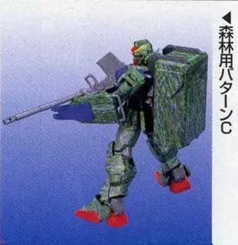 Пластиковая модель My Grade MG Land Battle Type Gundam Forest C [C3PRE Limited] 1/100