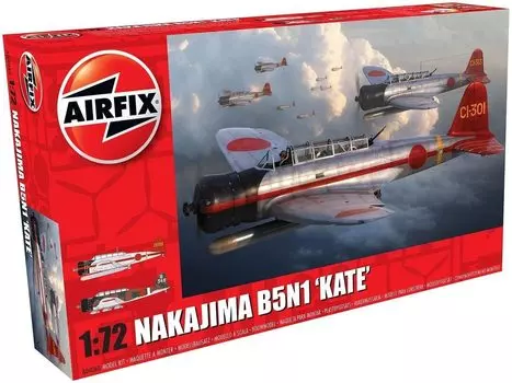Пластиковая модель палубного ударного самолета Airfix Type 97 Type 11 B5N1 X4060 1/72