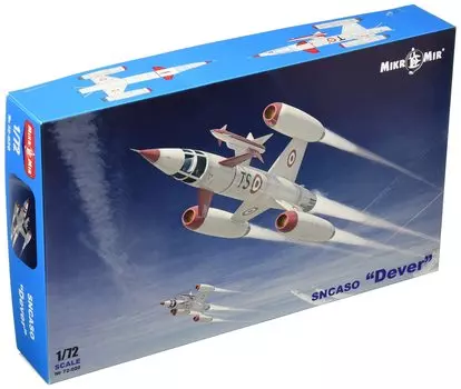 Пластиковая модель перехватчика вертикального взлета и посадки Micromil French Air Force SNCASO Develle 1/72 MKR72-020