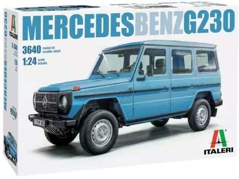 Пластиковая модель Platz Italeri G 230 IT3640 1/24 Mercedes-Benz Gelndewagen