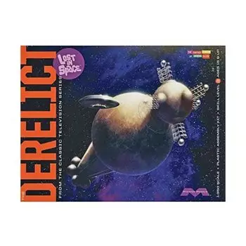 Пластиковая модель PLATZ Moebius Space Family Robinson Direlict Jupiter 2 MOE965 1/350 и