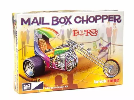 Пластиковая модель почтового ящика MPC Ed Big Daddy Ross MPC892 1/25 белый