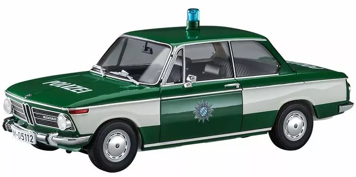 Пластиковая модель полицейской машины BMW 2002 ti от Hasegawa 20478 1/24