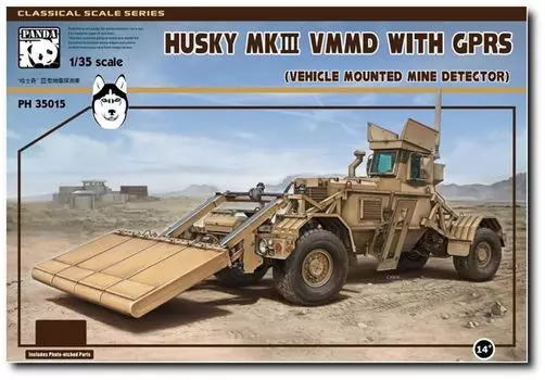 Пластиковая модель проникающего радара Panda Hobby Husky VMMD PH35015 1/35 Mk.III с GPRS (Наземная система) (Военная техника)