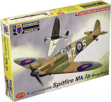 Пластиковая модель пропеллера KP Model Spitfire Watts для Королевских ВВС KPM0260, цветное литье 1/72 Mk.Ia, 2-лопастной