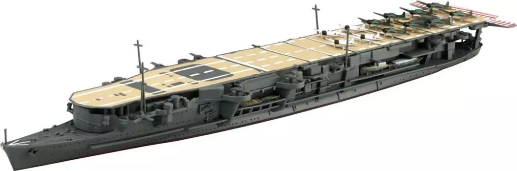 Пластиковая модель японского авианосца ВМС Aoshima Bunka Kyozaisha Waterline Series Ryujo 1/700 № 230 (Корабль)