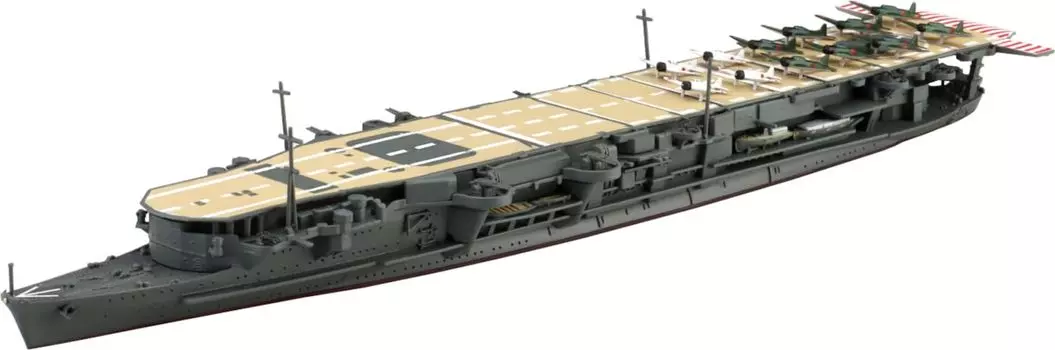 Пластиковая модель японского авианосца ВМС Aoshima Bunka Kyozaisha Waterline Series Ryujo 1/700 № 230 (Корабль)
