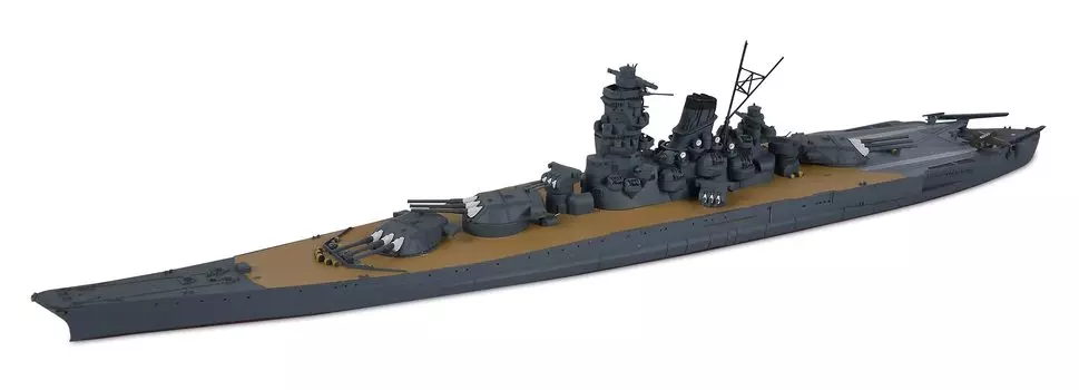 Пластиковая модель японского линкора «Мусаси» серии «Ватерлиния» Tamiya 31114 1/700 № 114