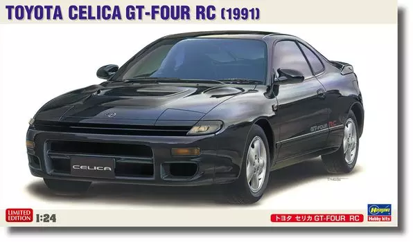 Пластиковая модель радиоуправляемой машины Toyota Celica Hasegawa 20716 1/24 GT-FOUR (Машина)