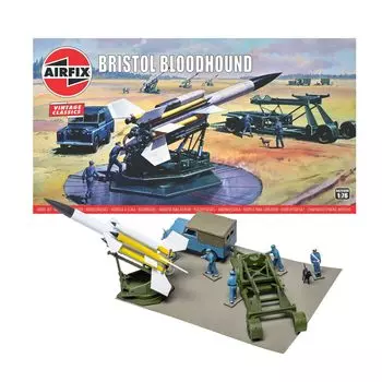 Пластиковая модель ракеты Airfix Bristol Bloodhound 1/76 «земля-воздух» X-2309V