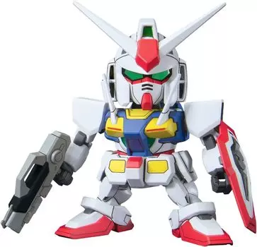 Пластиковая модель развертывания SD Gundam BB Senshi Mobile Suit Gundam 00 O Gundam (тип боя) Цветовая кодировка