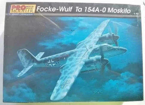 Пластиковая модель Revell Pro Modeler Ta Moskito Scale от Revell Focke-Wulf 154A-0 1/48